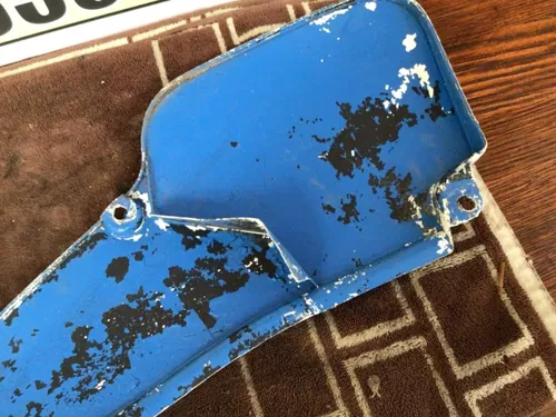 1995 SUZUKI RM80 NUMBER PLATE SIDE PANEL rear inner fender