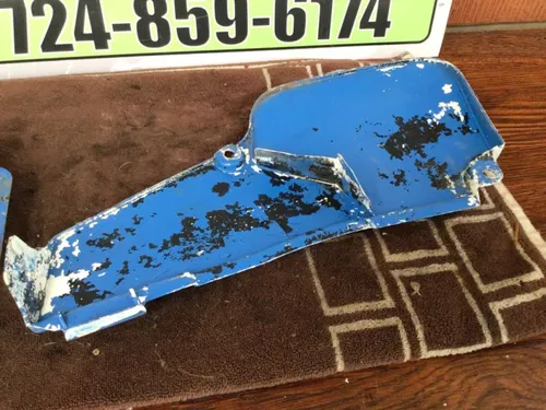 1995 SUZUKI RM80 NUMBER PLATE SIDE PANEL rear inner fender