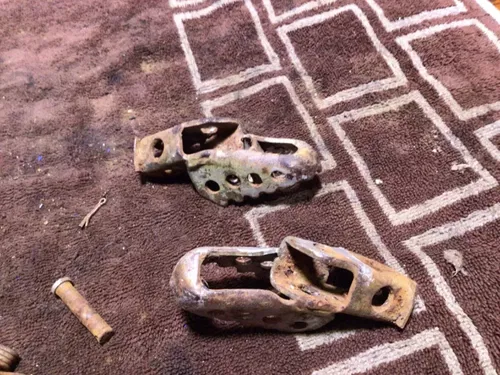 1999 SUZUKI 86-01 RM80 RM85 FOOTPEGS FOOT PEGS STANDS RESTS 43550-02B01-019