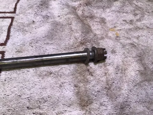 1978 Honda CB400T Hawk front axle