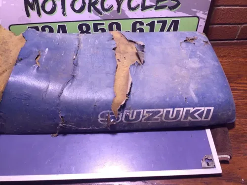 1985 - 1988 SUZUKI LT230S LT230 OEM SEAT PAN NEEDS RECOVERED