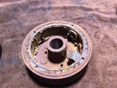 1978 Suzuki SP370 sp 370 flywheel ignition coil magneto