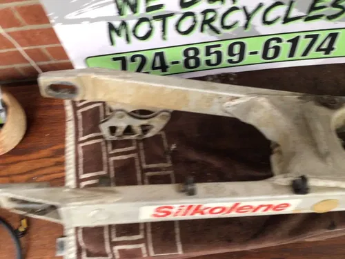 91 KTM 250 EXC Rear Wheel Swing Arm Frame 1991