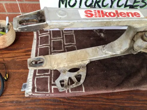 91 KTM 250 EXC Rear Wheel Swing Arm Frame 1991