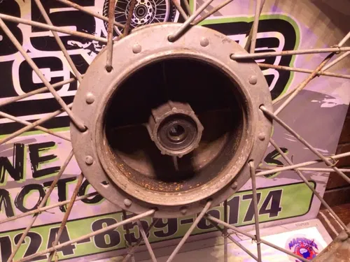 Hodaka ACE 100 front wheel front brake drum hub original oem