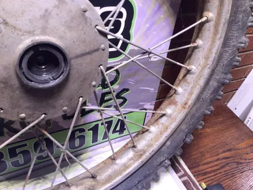 Hodaka ACE 100 front wheel front brake drum hub original oem