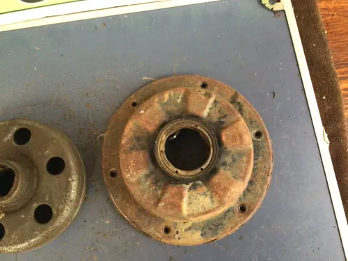 1985 Honda ATC110 ATC 110  Rear Back Brake Drum Assembly 43100-968-680