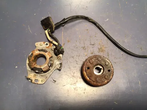 1992-95 Honda CR125 Generator Assembly CR125R CR 125 Stator Magneto Flywheel OEM