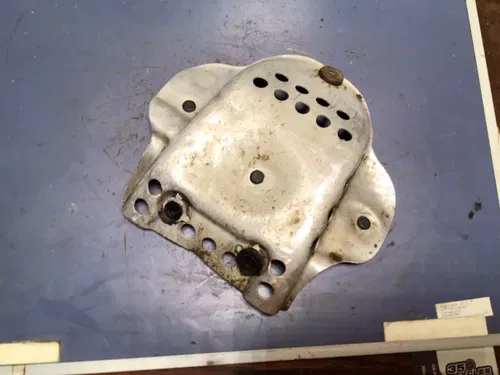 1984 Honda XL250r Oem Skid Plate xl250 engine guard cover bottom plate