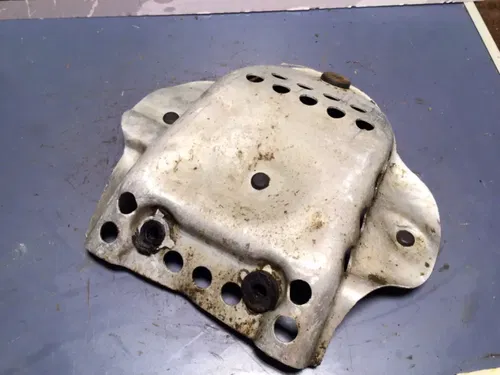 1984 Honda XL250r Oem Skid Plate xl250 engine guard cover bottom plate
