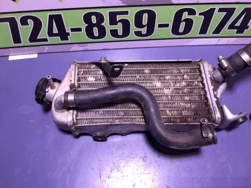 01-13 KAWASAKI KX 100 KX 85 OEM FACTORY STOCK RADIATOR RAD NO LEAKS 39061-1245 *