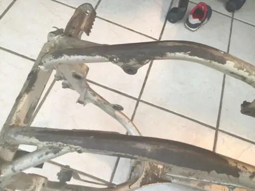 2003 KTM 400 450 525 EXC MXC Frame (Chassis Main Stock OEM '03 Used Straight)