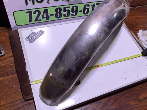 1967 1969 Kawasaki C2TR C2 TR Roadrunner Rear Fender Stainless Steel 35004-015