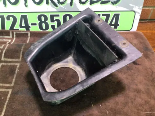 1979 Can Am 250 Qualifier Bombardier air box air filter housing under Seurat