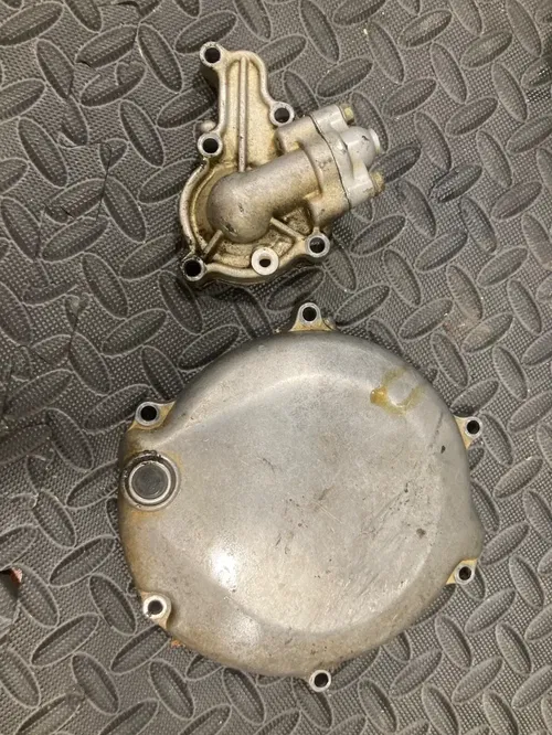 1994 - 1998 Kawasaki KX125 Outer Clutch Cover 14032-1348 KX 125 water pump cover