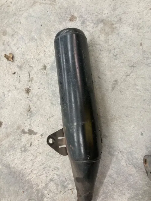 Yamaha 1992-1998 XJ600 600 Seca II OEM Muffler Exhaust Slip On Pipe #37