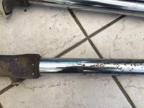 95 KTM 250 300 EXC MXC SX OEM FRONT FORKS RIGHT LEFT FORK TUBES TREES 250SX