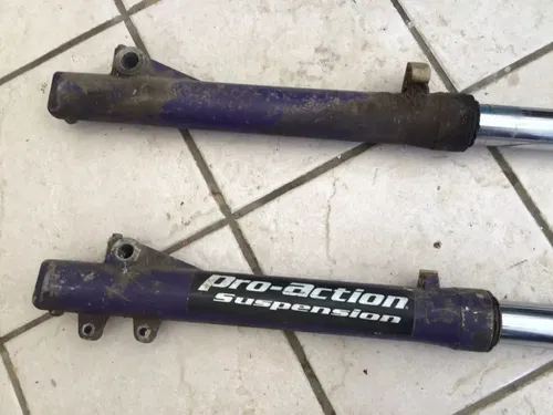 95 KTM 250 300 EXC MXC SX OEM FRONT FORKS RIGHT LEFT FORK TUBES TREES 250SX
