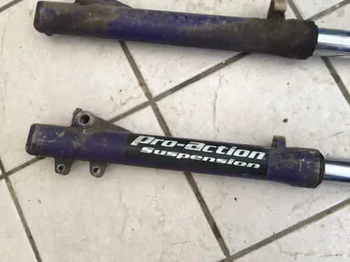 95 KTM 250 300 EXC MXC SX OEM FRONT FORKS RIGHT LEFT FORK TUBES TREES 250SX