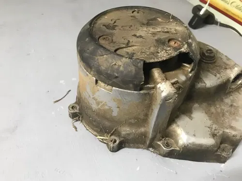 1984 Honda Big Red 200ES Clutch Cover Right Case