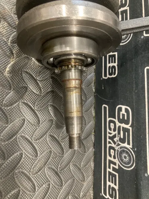 1985 Honda XR100 xr 100 Engine Crankshaft Crank Shaft Bottom End