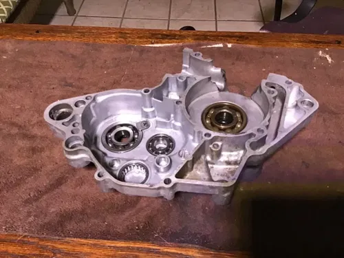 1989 - 1991 SUZUKI RM125 RM 125 left crank case crankcase engine case