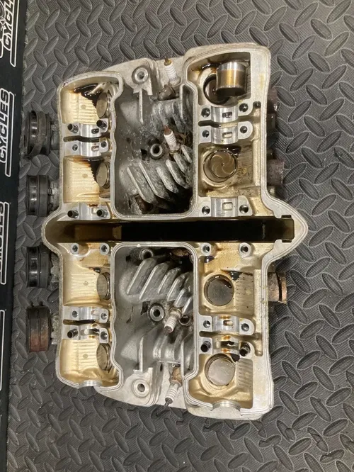 1992-1995 Yamaha XJ600 XJ600S Seca II 600 Engine Motor Cylinder Head t valves
