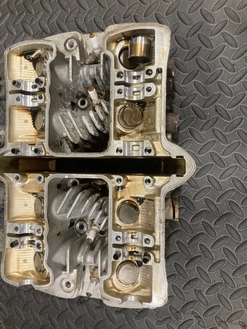 1992-1995 Yamaha XJ600 XJ600S Seca II 600 Engine Motor Cylinder Head t valves