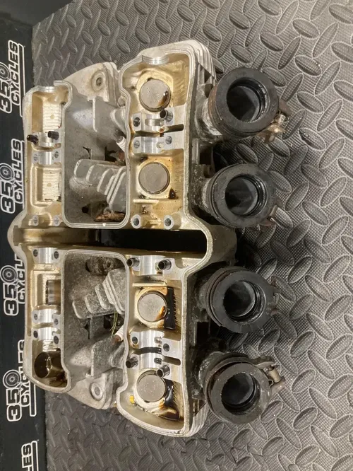 1992-1995 Yamaha XJ600 XJ600S Seca II 600 Engine Motor Cylinder Head t valves