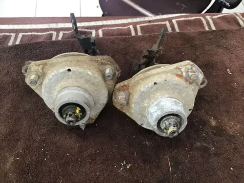 1987-2006 Suzuki LT80 OEM Front wheels hubs brake drums wheel bearing