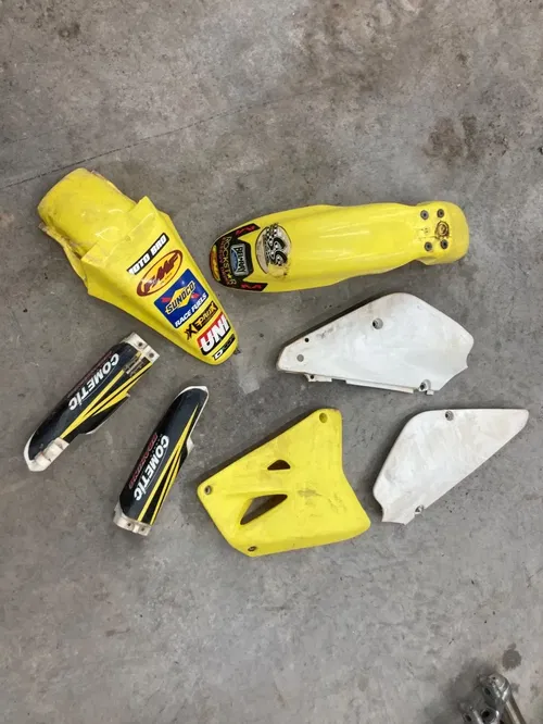 Plastic Kit Set  Yellow White Replacement  RM85 2002-2022