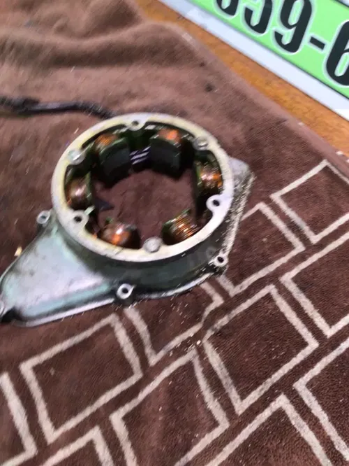 STATOR CRANKCASE ENGINE SIDE COVER 1971 HONDA CL450 SCRAMBLER CL 450