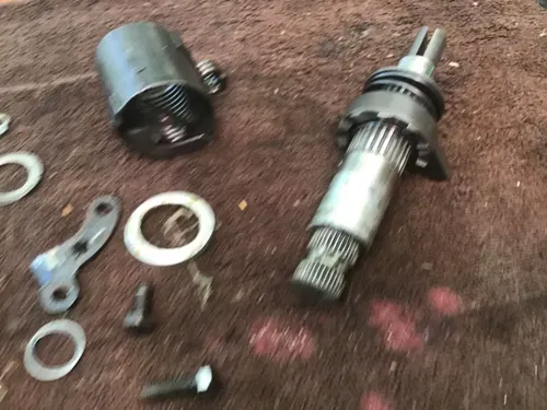 1974 Yamaha MX250 kick starter kicker gear spring kickstart assembly secondary