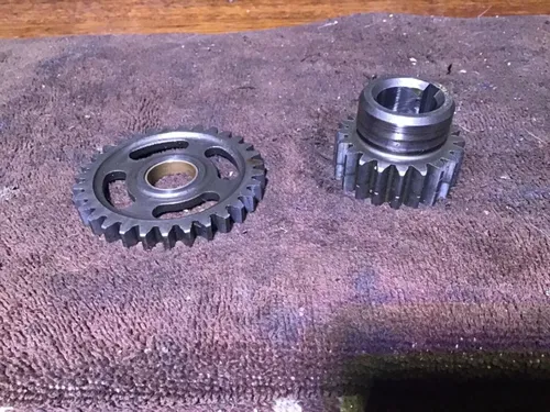 1994-98 Kawasaki KX125 Primary Drive gear secondary gear crank gear kicker gear