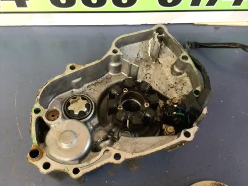 2005 05 Honda CRF450R crf450 OEM GOOD! Stator Cover Case flywheel stator