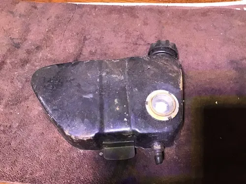 1965 Yamaha YG1 YG1T YGS1  Oil tank two stroke oil reservoir sight glass