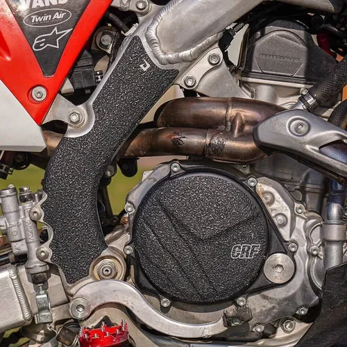 2019-2020 Honda CRF450 Black Engine Cover & Frame Guard Pack Grip Tape 450RX
