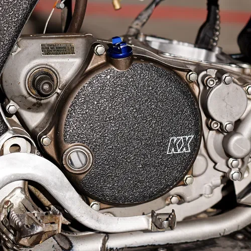 2004-2008 Kawasaki KX250F Black Clutch Engine Cover Guard Grip Tape