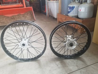 Tusk Impact Front And Rear Rim Set