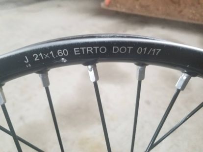 Tusk Impact Front And Rear Rim Set