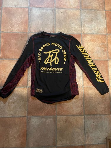 Fasthouse Golden Script Women's Moto Jersey - Size Medium
