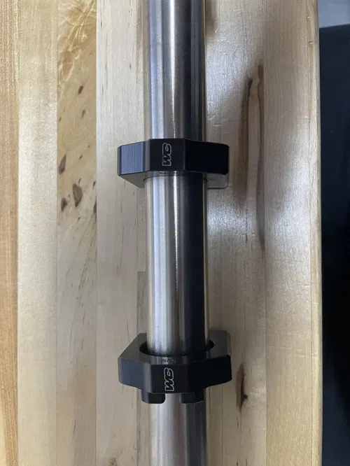 KTM 25mm Rear Axel With Works Connection Elite Block Kit