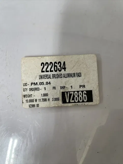 Radiator Braces 222634 Universal Engineering RMZ250 ‘04-‘05