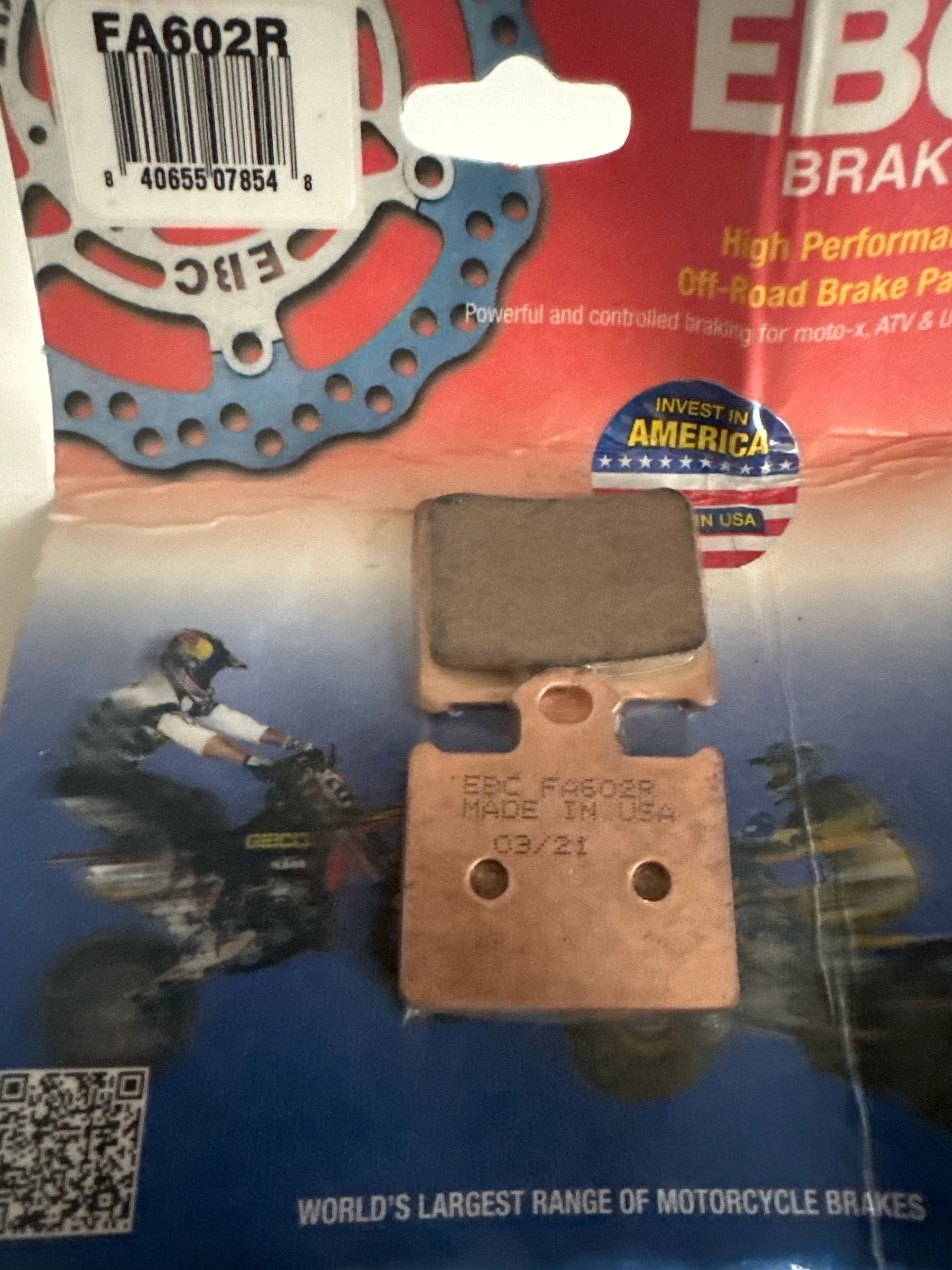 Rear Brake Pads For A 2012-2020 Ktm 85. EBC