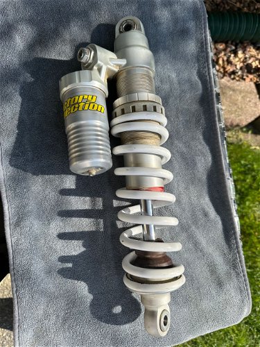 Factory Connection Rear Shock. 