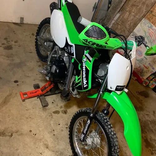 Kawasaki KLX110 Plastics + Graphics 