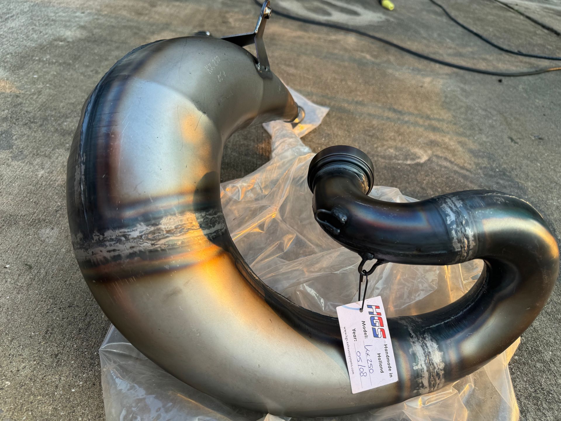 2005 Kx250 Hgs Full Exhaust