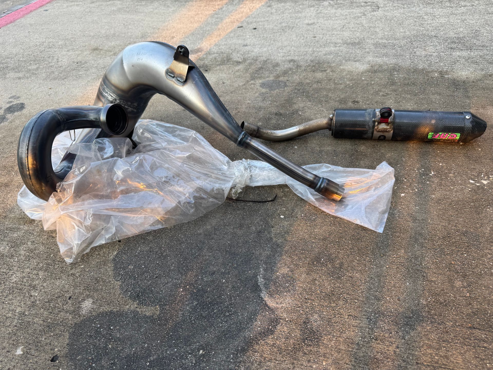 2005 Kx250 Hgs Full Exhaust