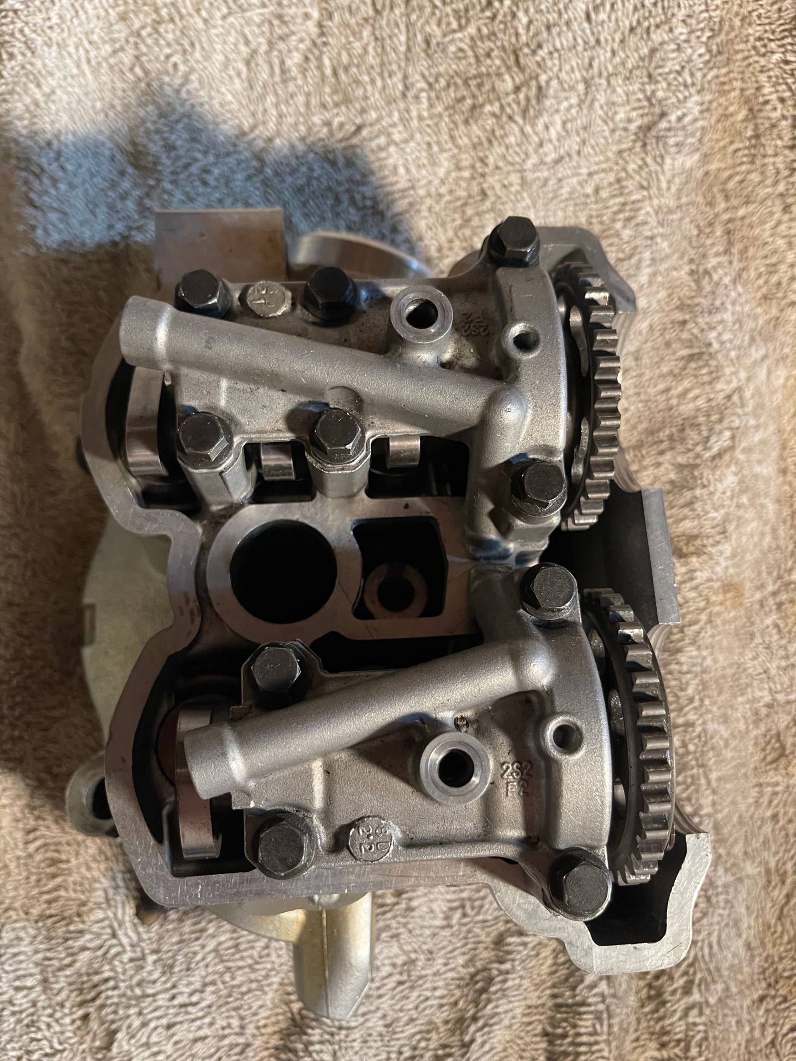 2007-2009 Yz450f Head And Cylinder