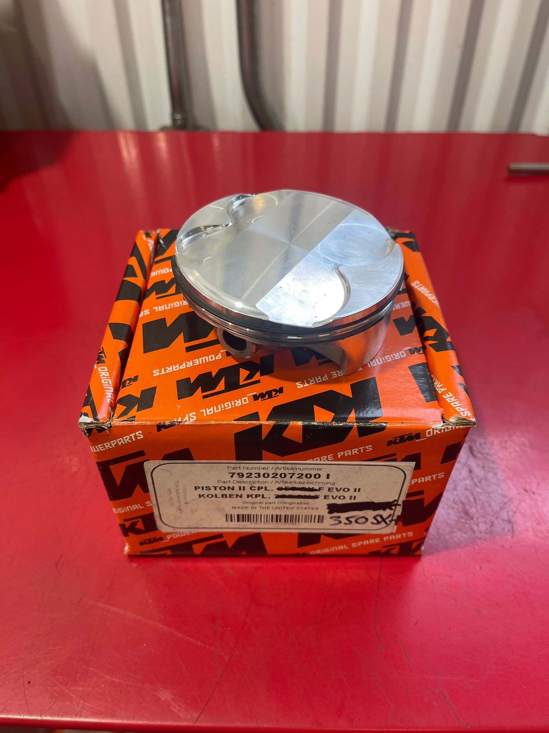 New OEM Piston Size 1 For KTM 350 SX-F/XC-F 2016-2022